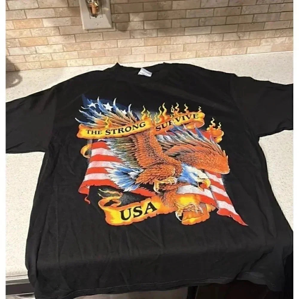 Vintage Tennessee river USA shirt‎ with eagle